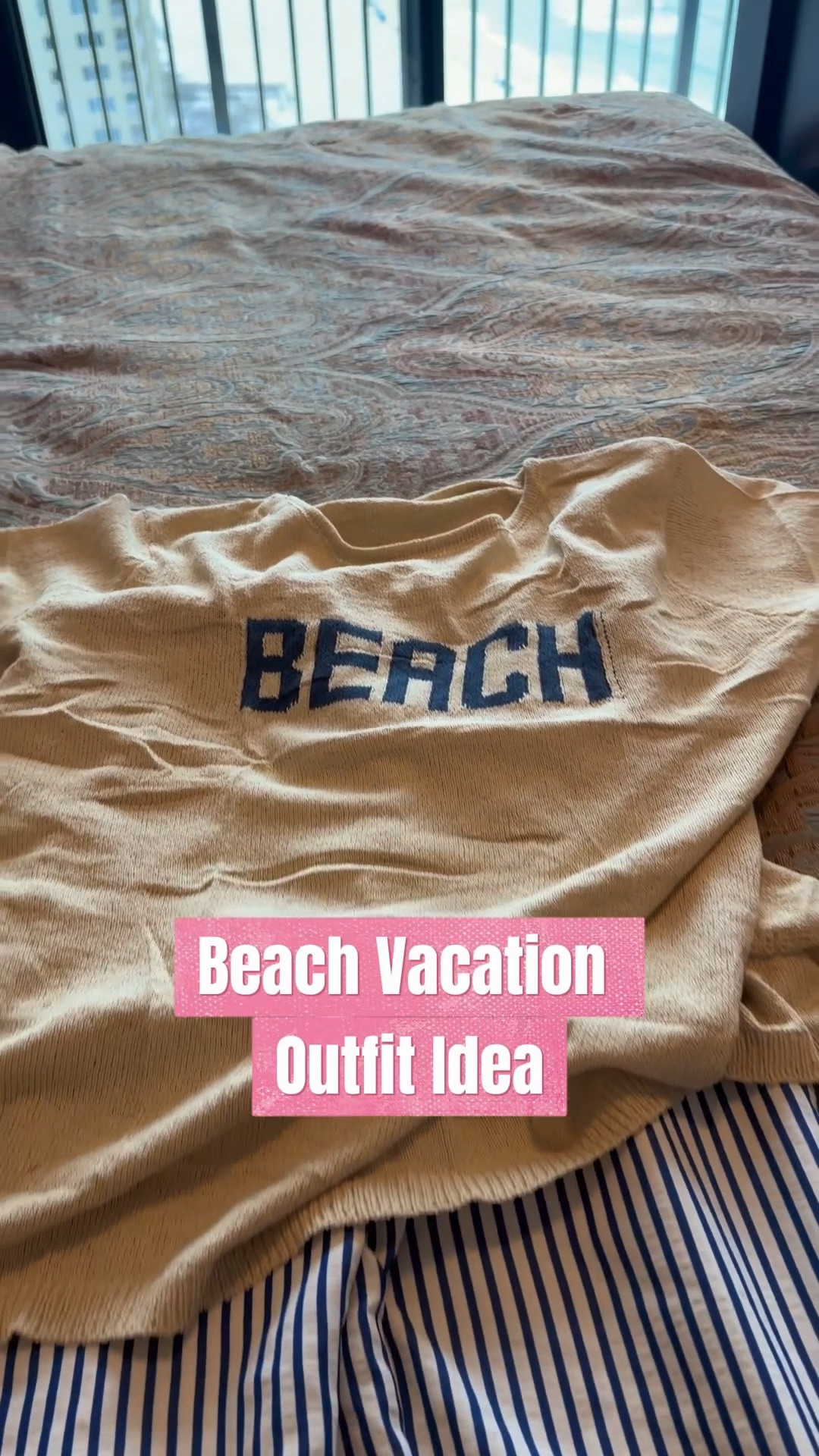 Beach vacation outfit idea for a casual look.  Spring break outfits thatnate casual and cute.  

#LTKOver40 #LTKootd #LTKmomlife