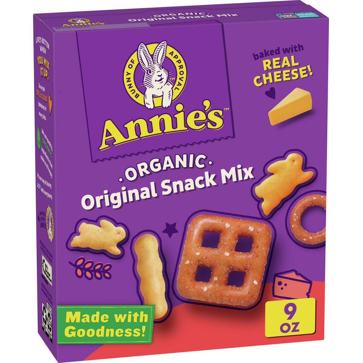 Annie's Organic Original Snack Mix - 9oz | Target
