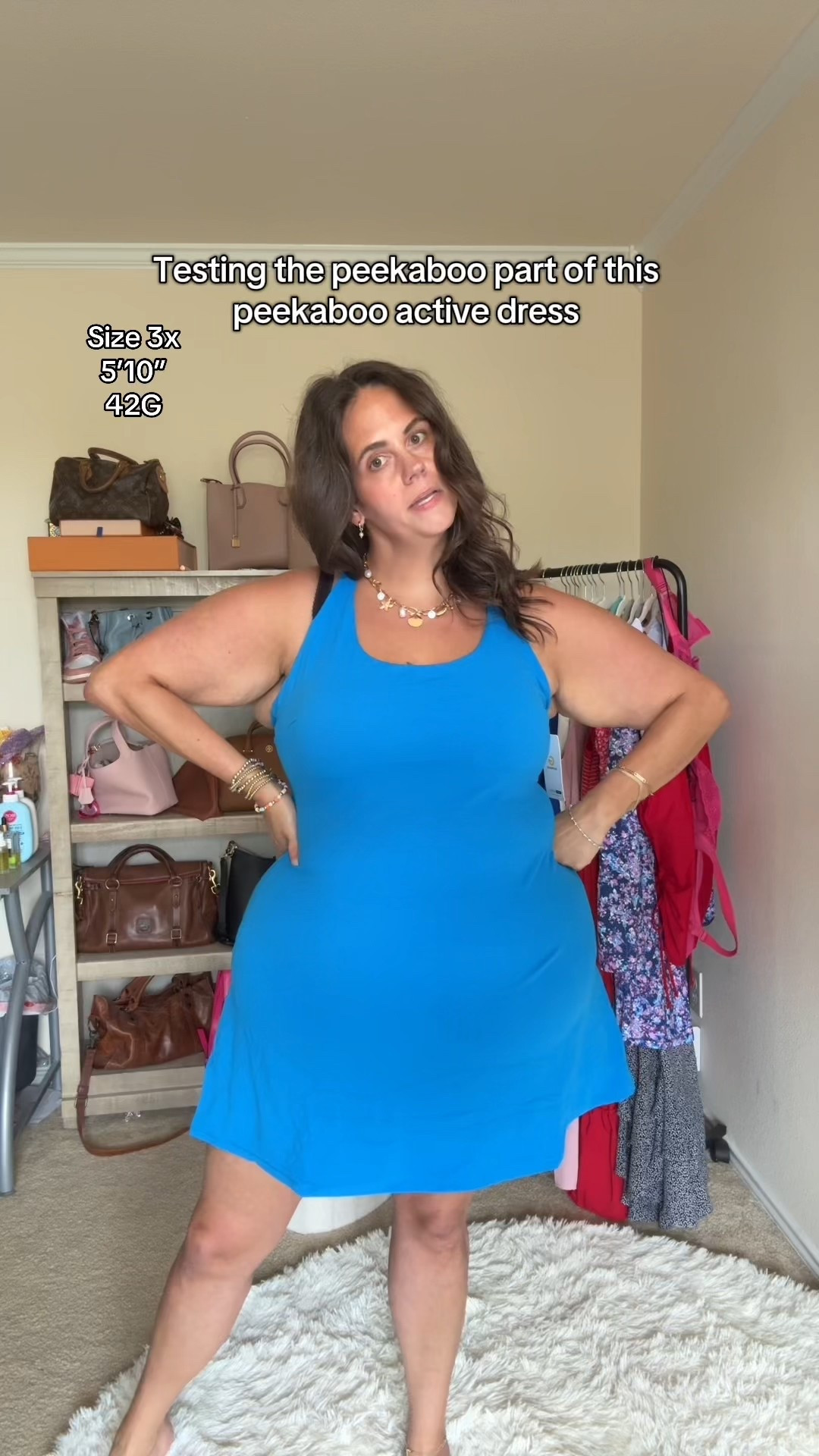 Watch me test out the peakaboo feature! 

#LTKPlusSize
