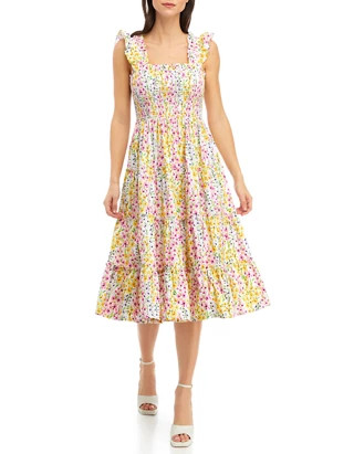 Women's Sleeveless Smocked Dress | Belk