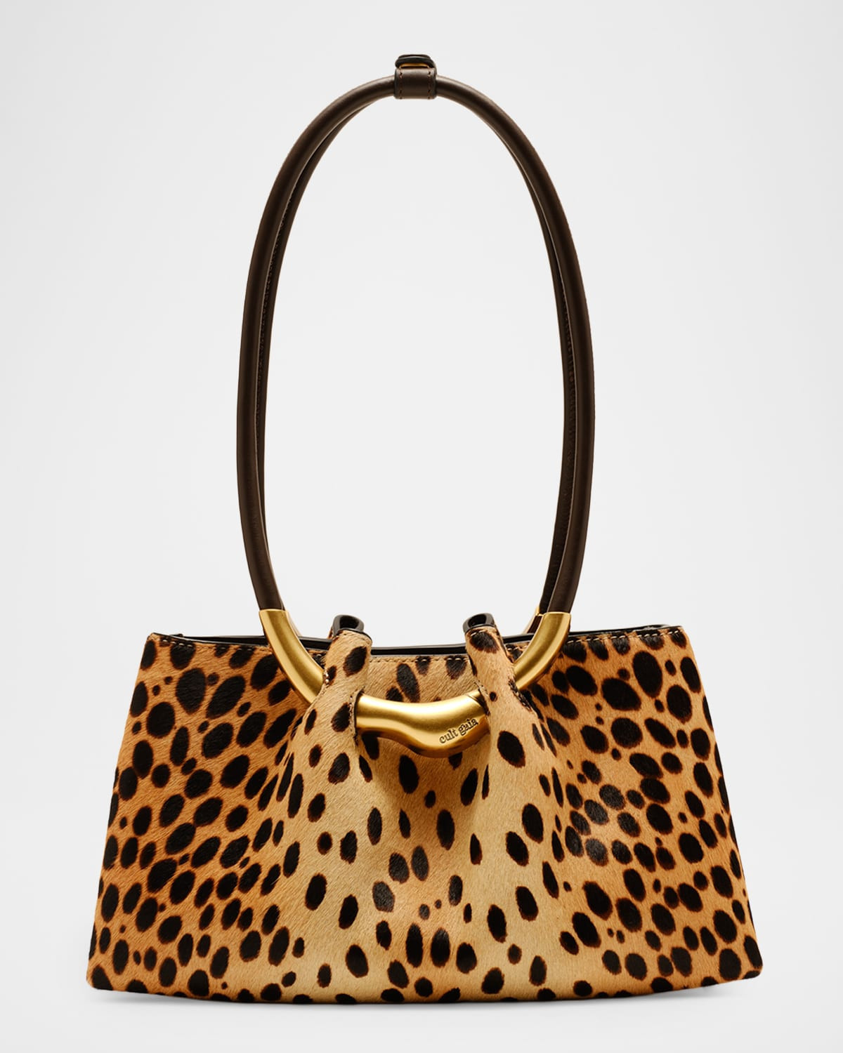 Asa Cheetah-Print Hair-On-Hide Shoulder Bag | Neiman Marcus
