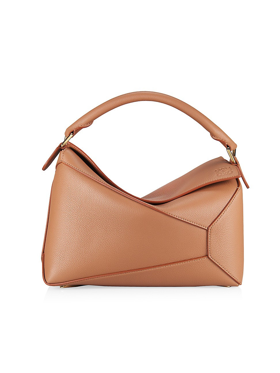 Women's Puzzle Edge Grained Leather Bag - Toffee | Saks Fifth Avenue