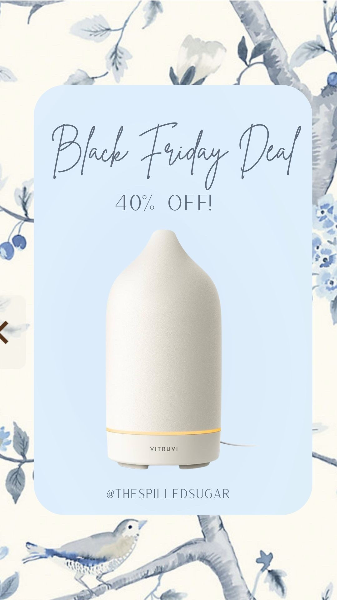Pair this luxe diffuser with some essential oil for a fun gift idea! Baccarat hotel scent is my favorite (1023)

Amazon Black Friday deals, home scent, holiday gift ideas 

#LTKHome #LTKCyberWeek #LTKGiftGuide