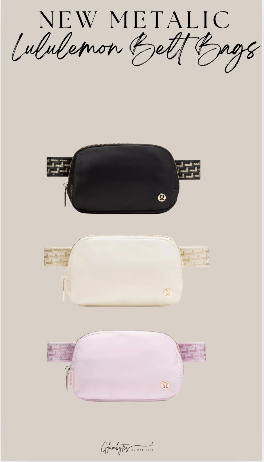 New metallic lululemon belt bags

#LTKGiftGuide