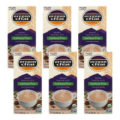 Oregon Chai Organic Caffeine Free Chai Tea Latte Rooibos Tea Concentrate - Case of 6/32 fz | Target