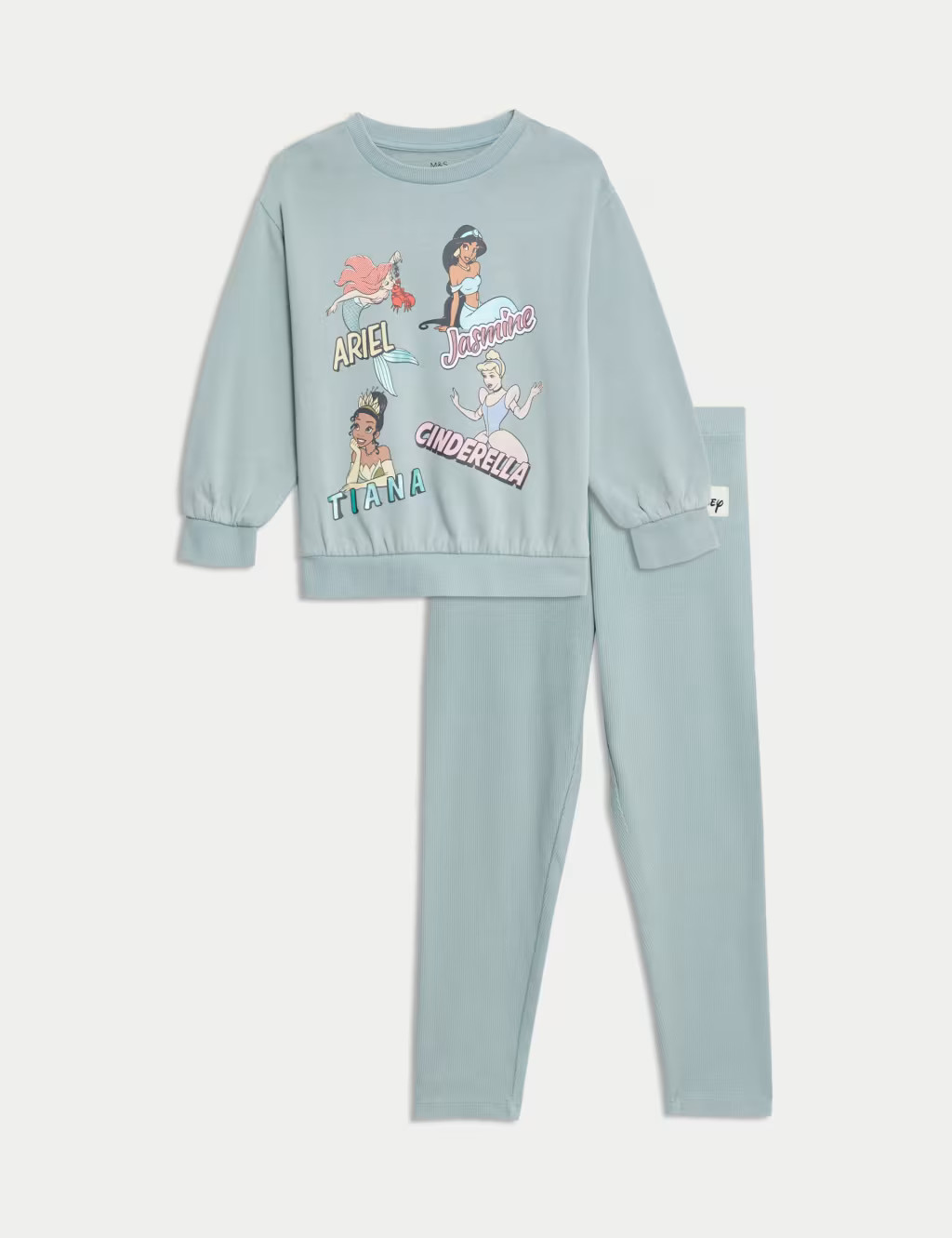 2pc Cotton Rich Disney Princess™ Outfit (2-8 Yrs) | Marks & Spencer (UK)