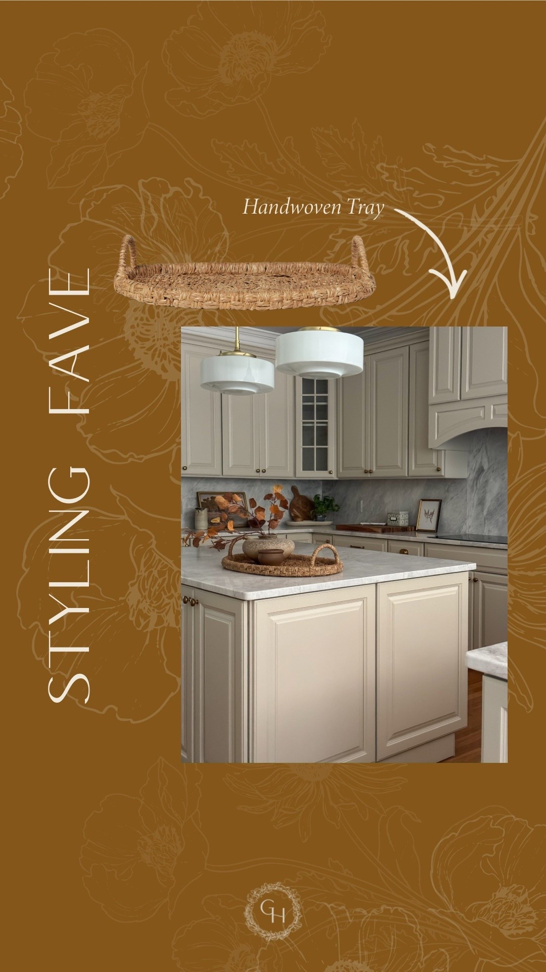 Perfect handwoven tray for styling! Under $100

#LTKSeasonal #LTKHome