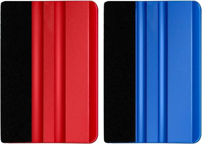 Vinyl Squeegee 4 Inch Vinyl Scraper Felt Squeegee Felt Squeegee for Vinyl Scraper Vinyl Wrap Tool... | Amazon (US)