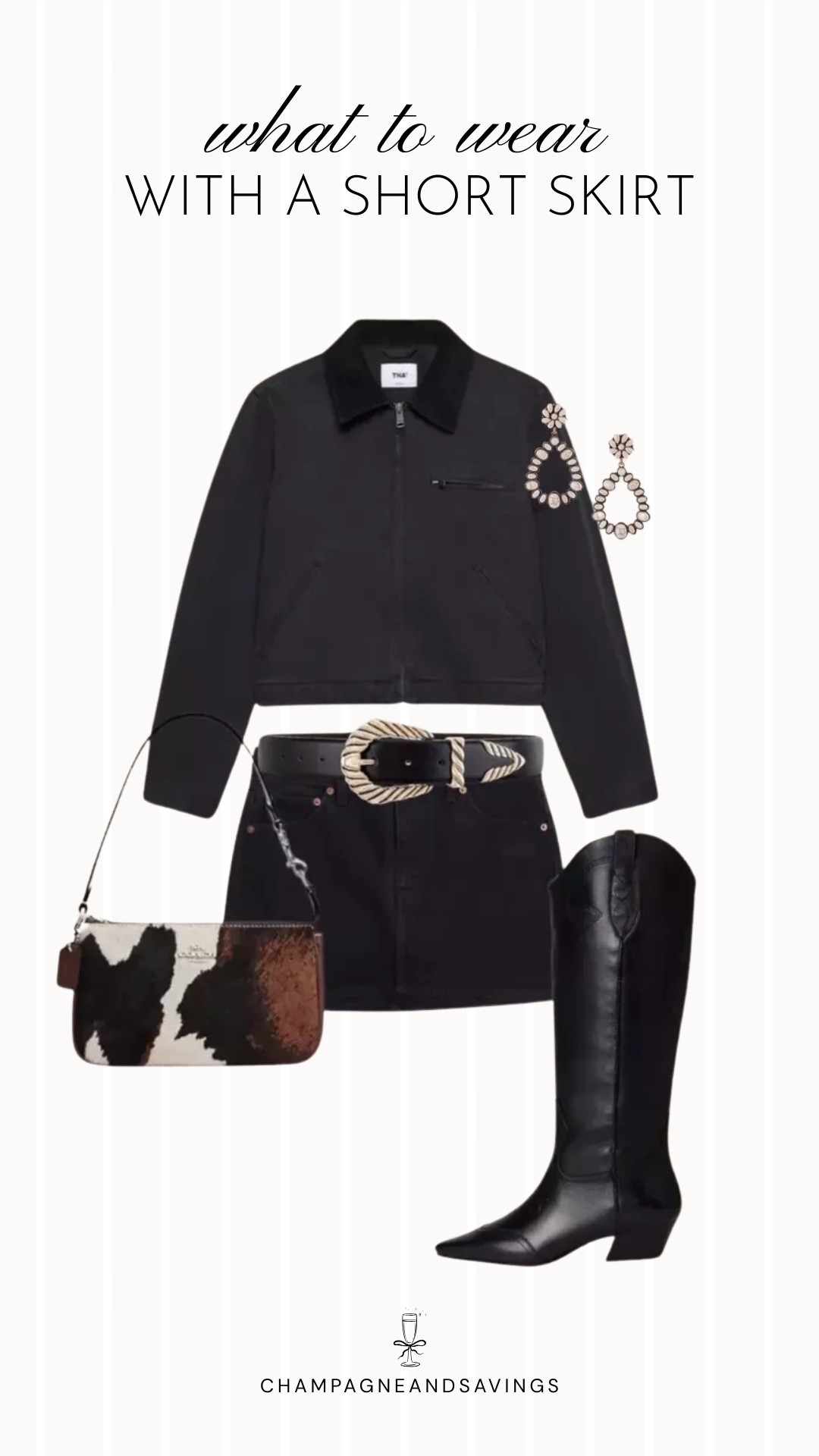 Short skirt outfit

#LTKootd