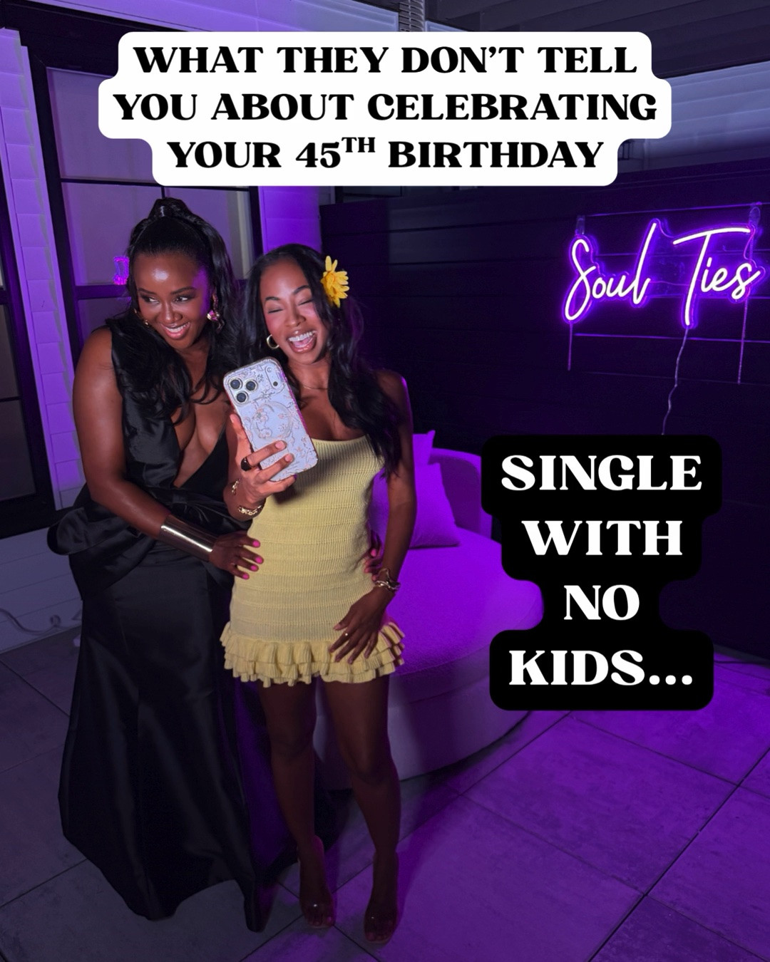 45, single, no kids—and somehow my birthday party still had romance, betrayal, eliminations, sore losers and a season finale. 😂

Danielle Island: Season 45 was everything I wanted it to be, mostly because I’m blessed with friends and family who will fully commit to my foolishness. 🥹

Comment LINKS and I’ll send you the details for both of my dresses and the neon signs that turned my terrace into the villa. 💕🏝️

#LTKBeauty #LTKOver40 #LTKSeasonal