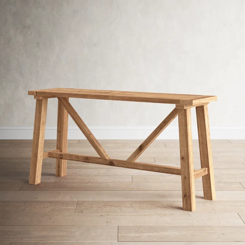 Bentwood 59'' Solid Wood Console Table | Wayfair North America