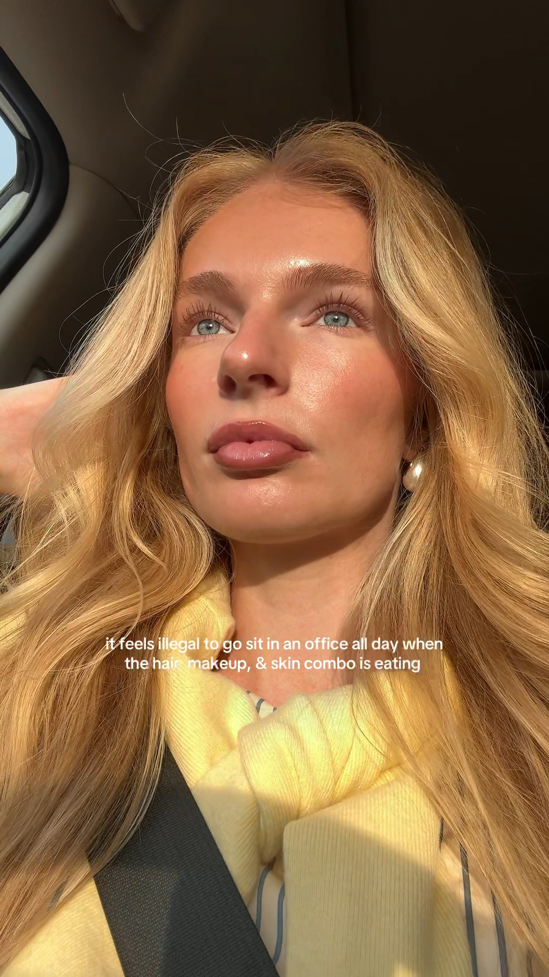 The stale office air ruins it all in 5 min 