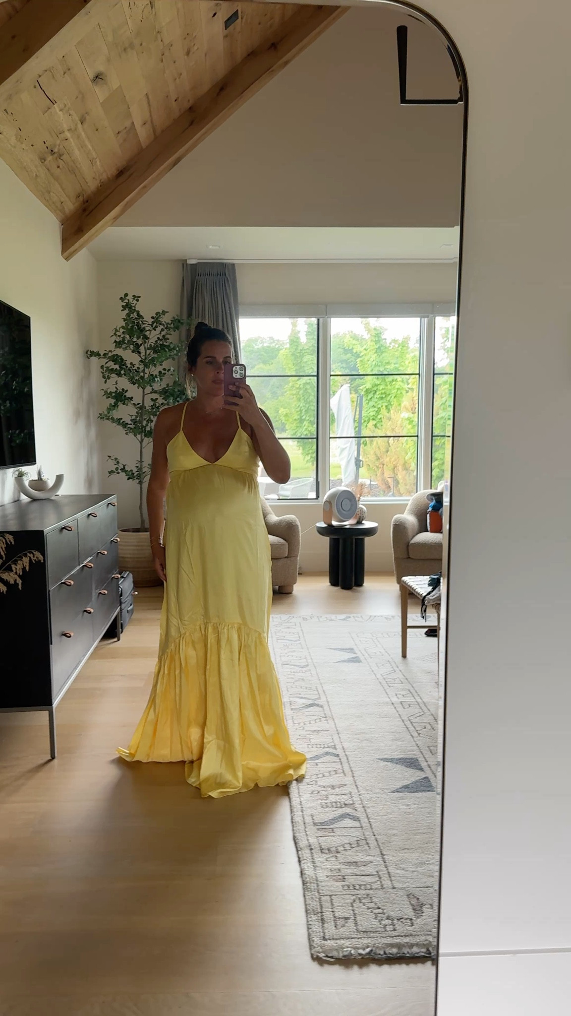 Non maternity dress. 9 months pregnant. Wedding guest dress. Wearing a medium  

#LTKPlusSize #LTKWedding #LTKBump