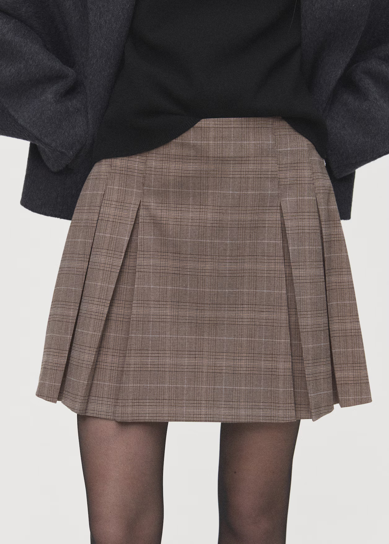 Pleated mini-skirt - Women | MANGO USA | Mango (US/MX/AU)