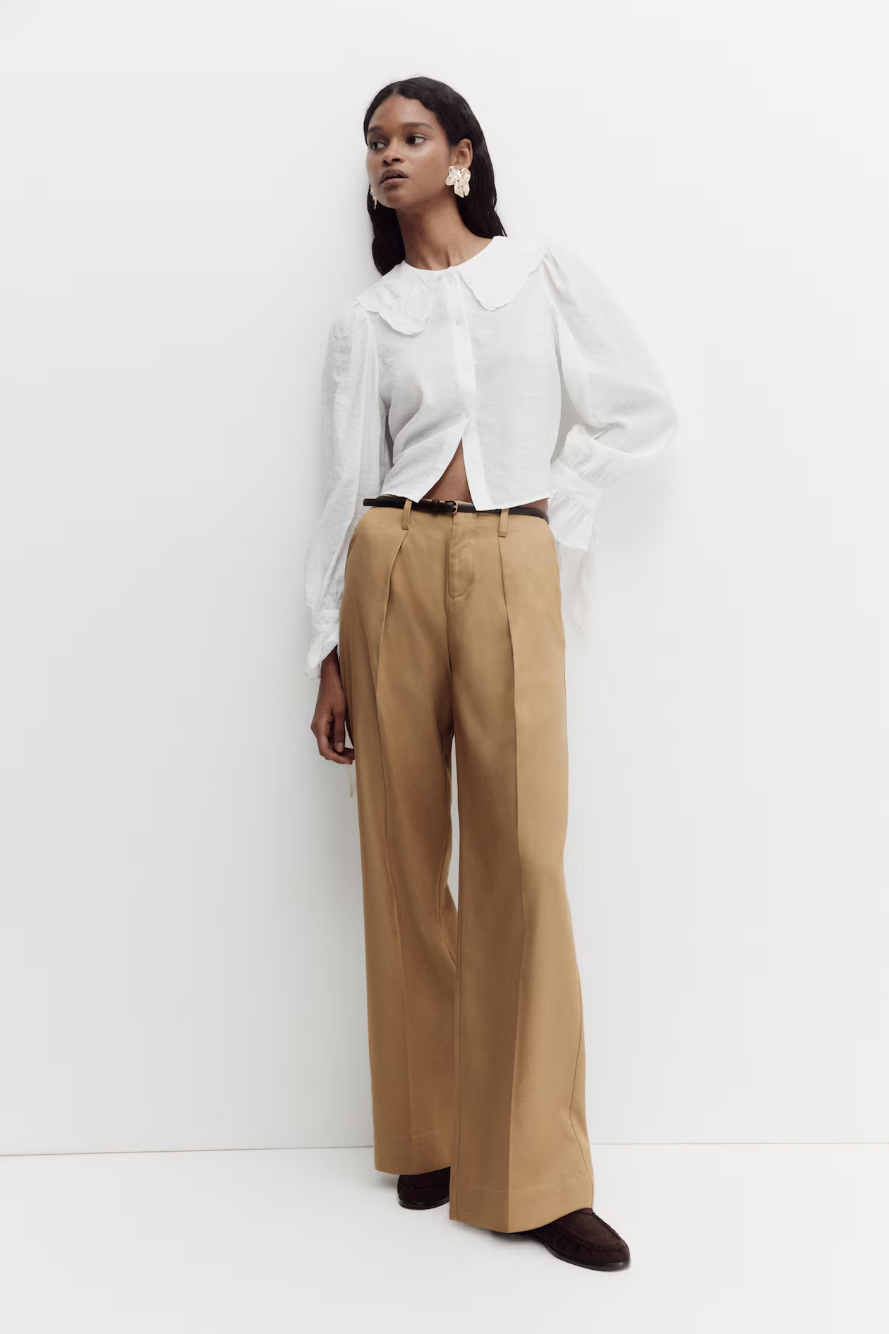 Dress Pants - Dark beige - Ladies | H&M US | H&M (US + CA)