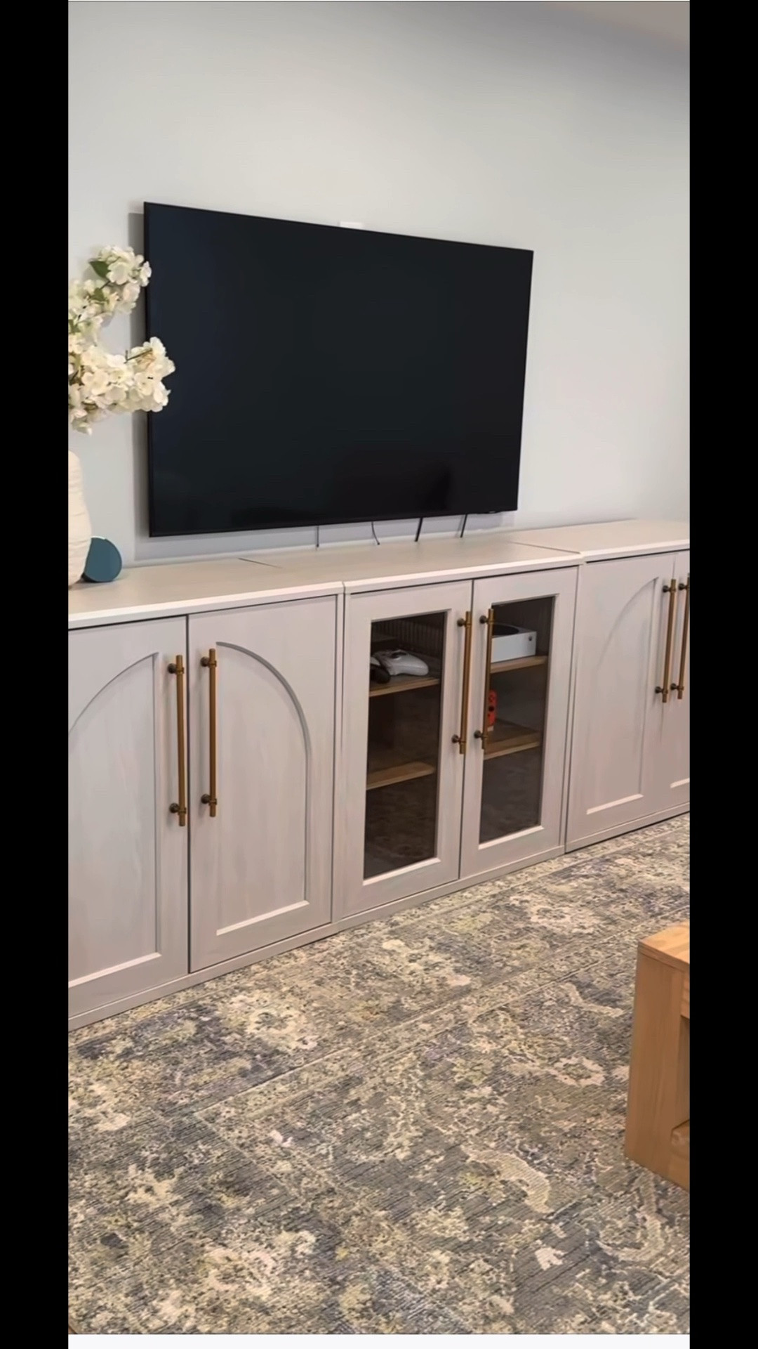 These cabinets look custom once they’re styled. They are modular, so they give that built in look with out the designer price.

#LTKSaleAlert #LTKHome #LTKSeasonal