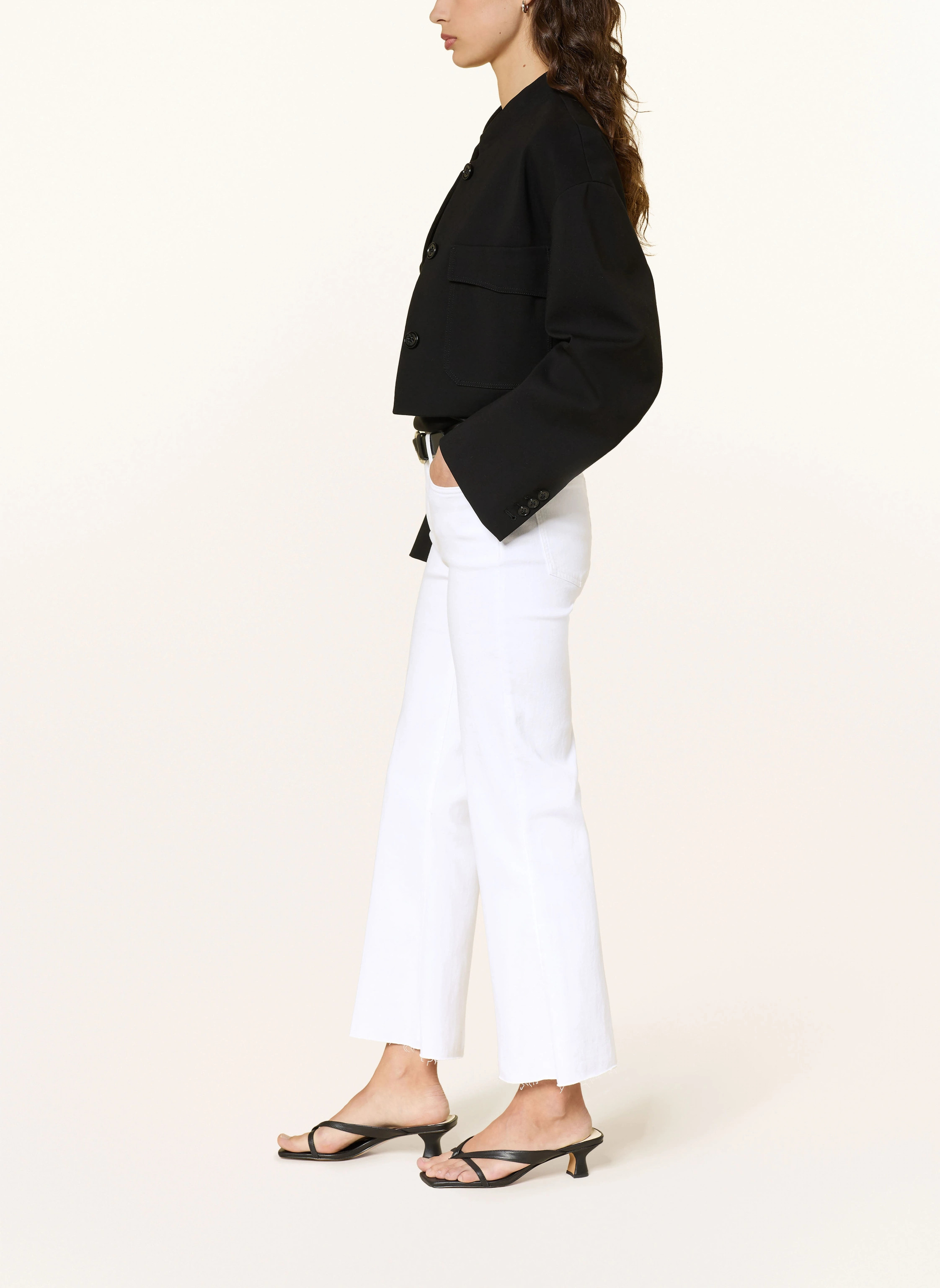 7 for all mankind Cropped Jeans CROPPED DOJO in lls white | Breuninger (DACH)