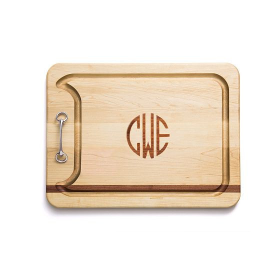 Customize Your Appetizer Platter, Oversized, Horse Bit, Monogrammed | Mark and Graham