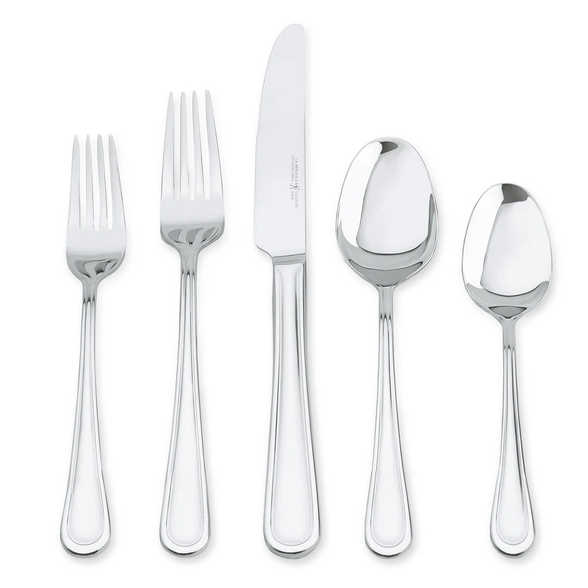 Henckels Cottage 45-Pc 18/10 Stainless Steel Flatware Set | Wayfair North America