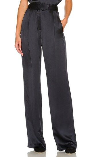 Wide Leg Trouser in Abyss | Revolve Clothing (Global)