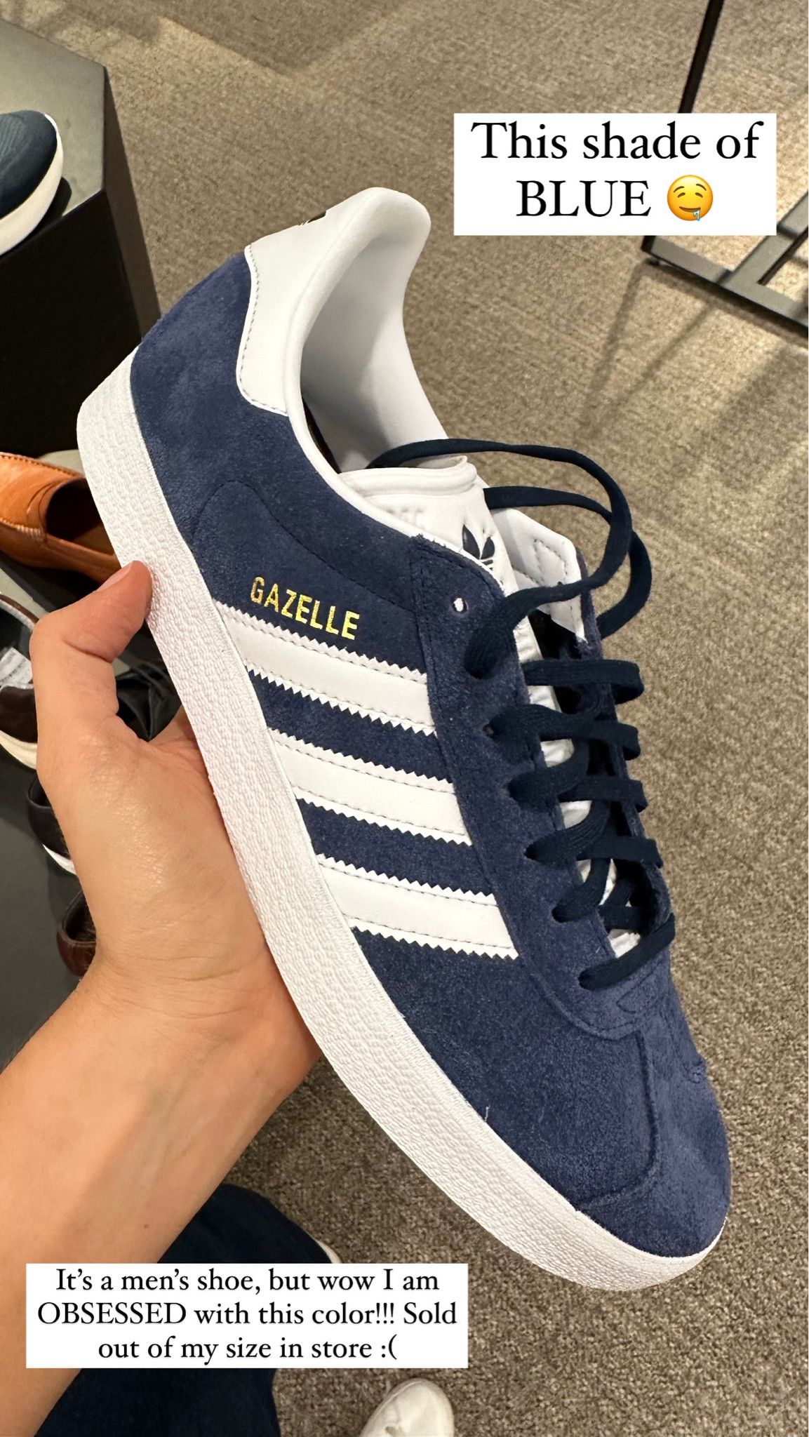 It’s a men’s but WOW this shade of navy is BEAUTIFUL!!!! Hopeing to order this online in my size!!

#LTKSummerSales #LTKxNSale #LTKShoeCrush