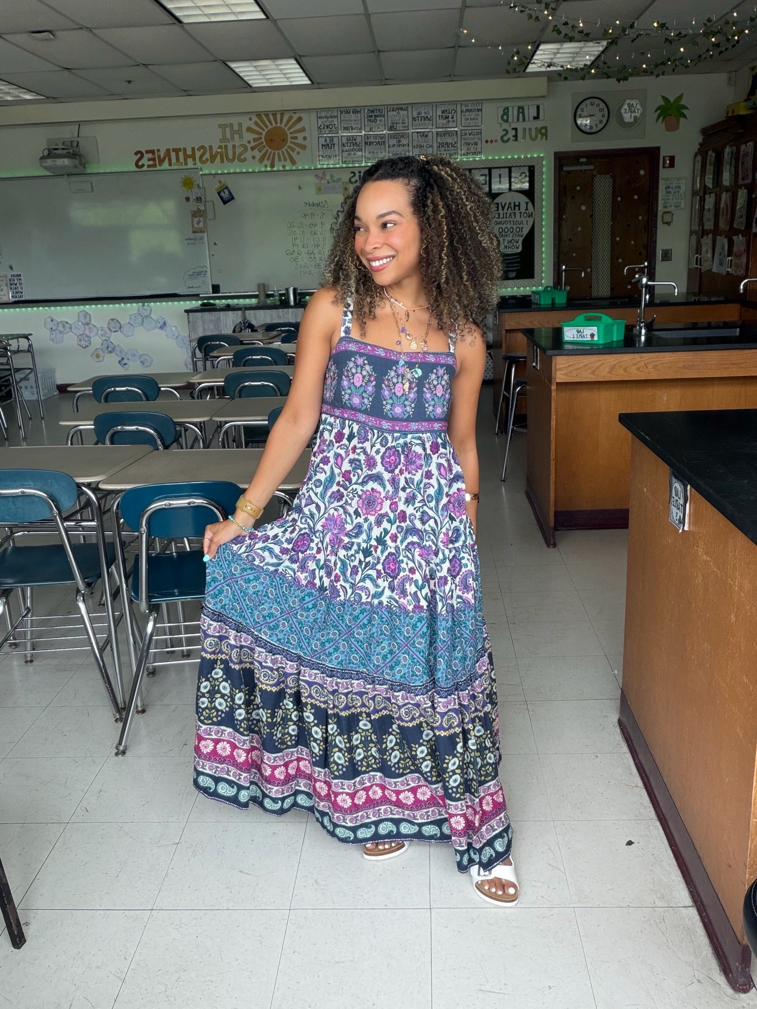Teacher Outfit 💜 #naturallife

#LTKootd #LTKWorkwear #LTKSaleAlert