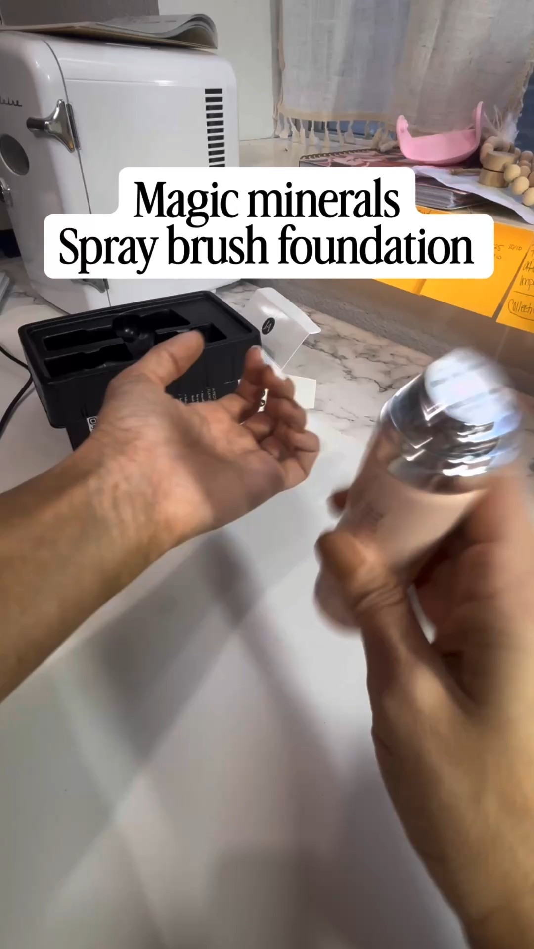 Flawless in seconds ✨
The Magic Minerals spray foundation is officially my new obsession — lightweight, airbrushed coverage that looks smooth, natural, and SO glow-y. Perfect for busy mamas, quick glam, and everyday effortless beauty 💁🏼‍♀️💗
Linked in my LTK + Amazon Storefront for easy shopping! 🛍️

#MagicMinerals #SprayFoundation #AirbrushMakeup #FlawlessSkin #BeautyFinds #TrendingMakeup2025 #ViralBeautyProducts #MakeupRoutine #MomBeautyHacks #AmazonBeautyFinds #LTKBeauty #CleanGirlBeauty #GlowingSkinRoutine #MakeupThatWorks #AffordableMakeup #DailyMakeupRoutine #BeautyFavorites #AmazonFinds2025 ✨

#LTKgrwm #LTKSaleAlert #LTKBeauty