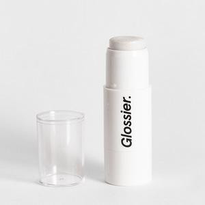 Glossier Haloscope in Moonstone, Opalescent highlighter, 0.19 oz, infused with genuine crystal & vitamin-rich moisturizers for a dewy glow. | Glossier