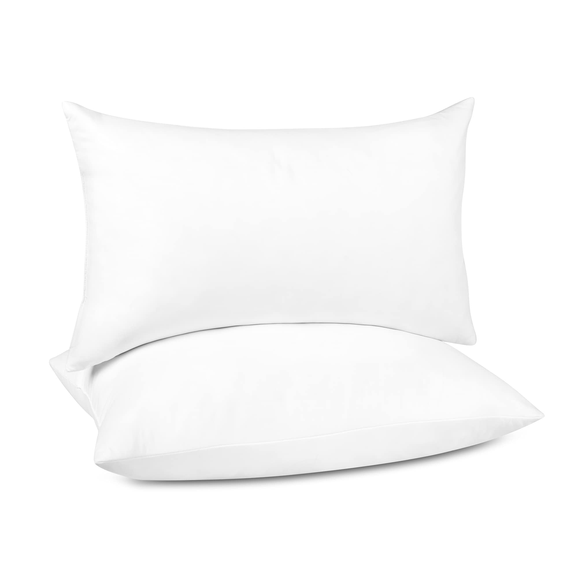 puredown® Lumbar Pillow Inserts 12 x 20 (Pack of 2, White), Filled with Feather and Down, Decora... | Amazon (US)