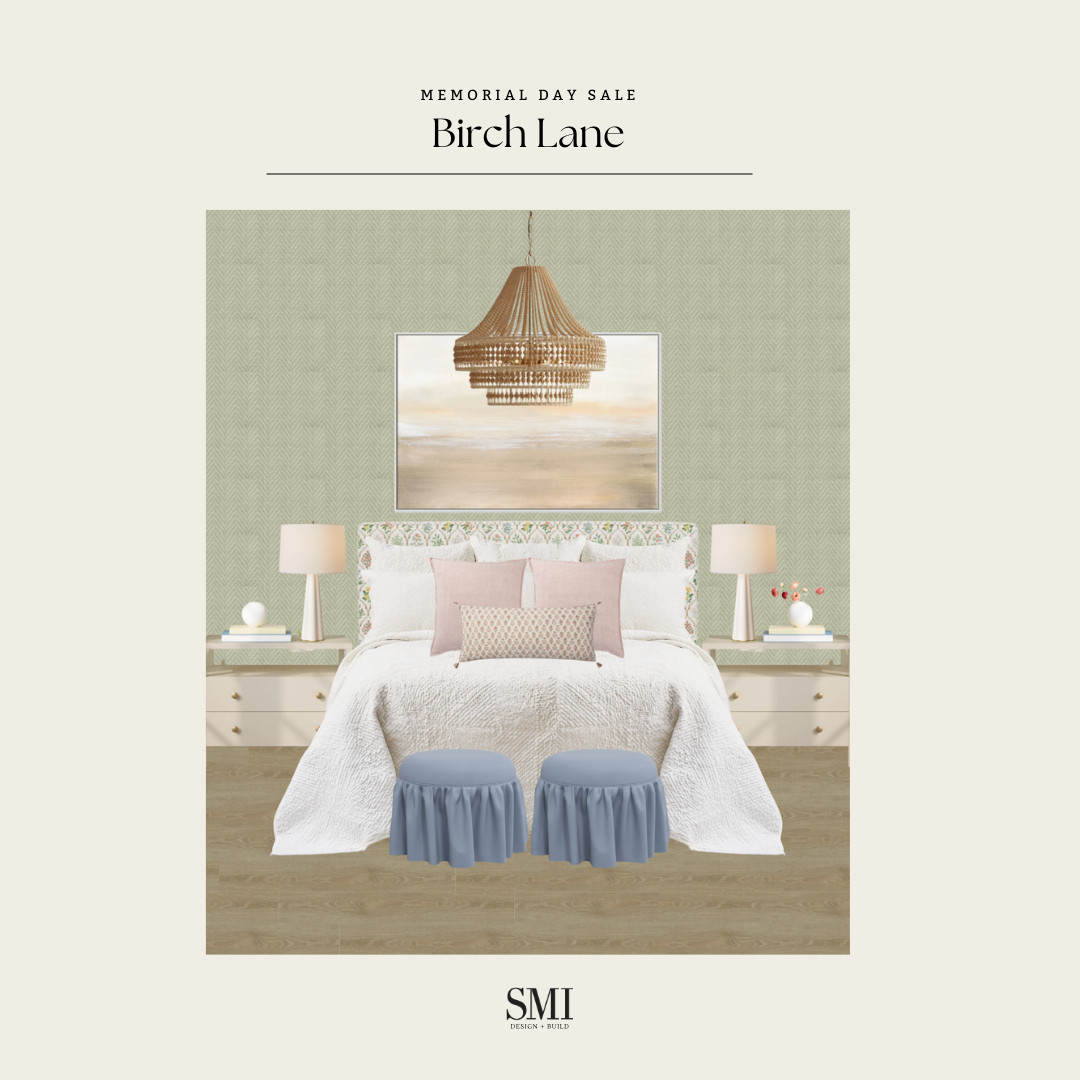 Classic comfort meets timeless style 💤 We curated a serene bedroom look with Birch Lane favorites—warm textures, soft neutrals, and cozy layers, all on sale for Memorial Day. Linked our picks! 

 #LTKSeasonal #LTKHome #LTKSaleAlert