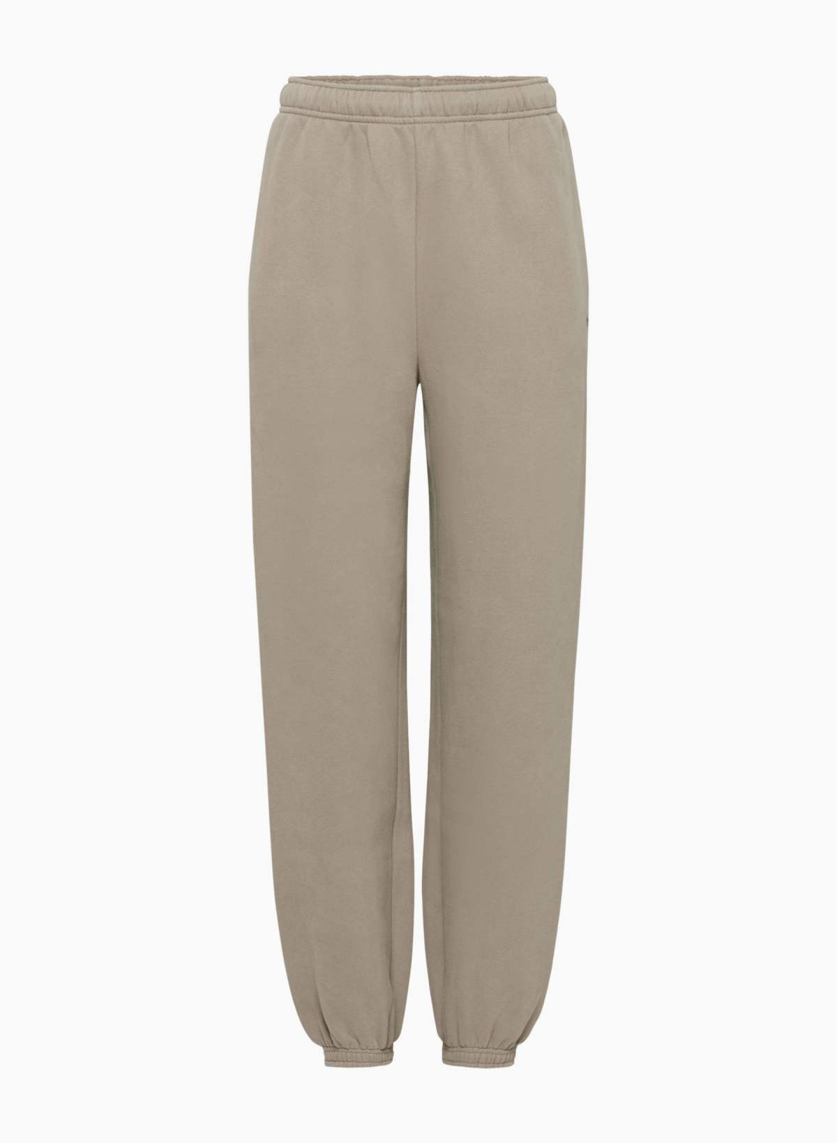 Aritzia Sweatfleece Women's Cozy Fleece Mega Sweatpant in Modern Taupe size Large | Aritzia