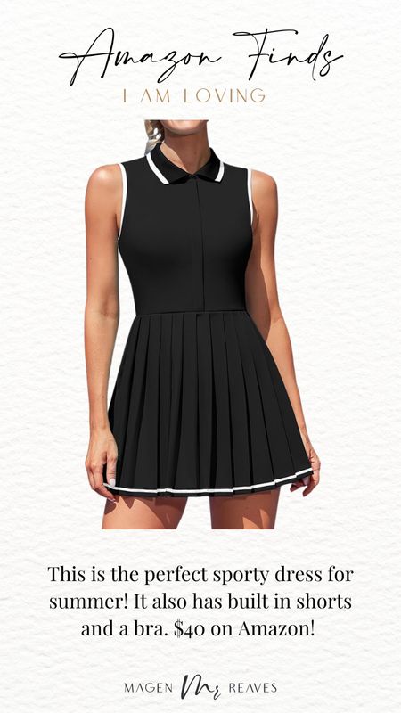 Amazon finds - sporty dress - summer outfit 

#LTKSeasonal #LTKStyleTip