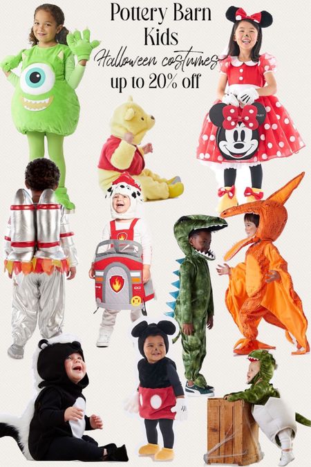 Pottery barn kids Halloween costumes for baby, toddler, little kid, big kid and adults are currently on sale. Some styles are up to 20% and ships for free. Family matching Halloween costumes. Disney, dinosaur. Baby first Halloween 

#halloween #halloweencostume

#LTKSeasonal #LTKHalloween #LTKkids