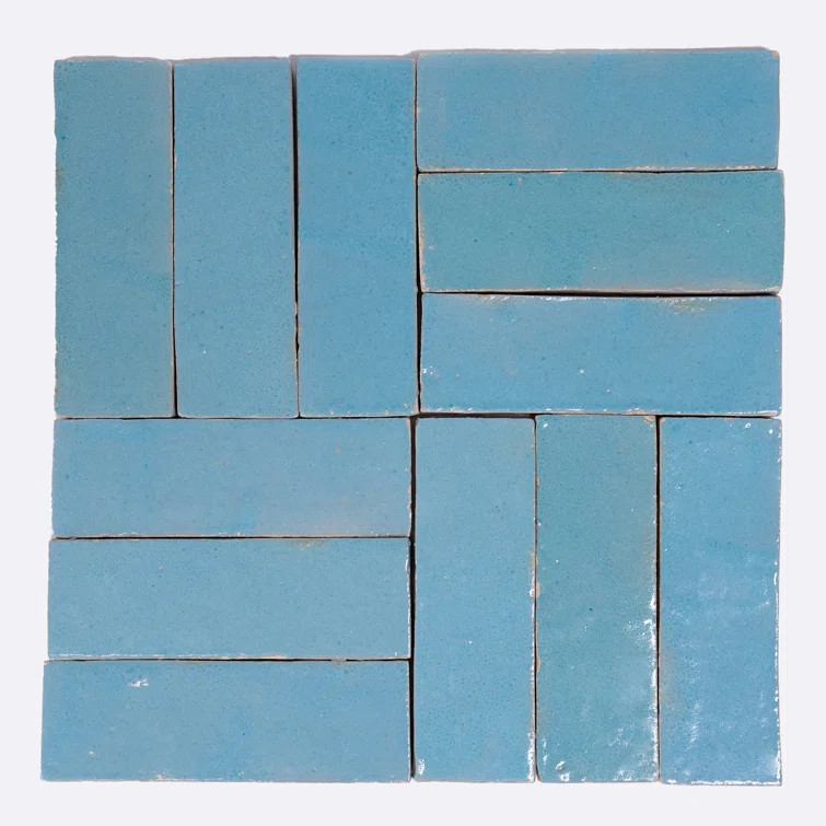 Zellige 2" x 6" Brick Look Wall & Floor Tile | Wayfair North America