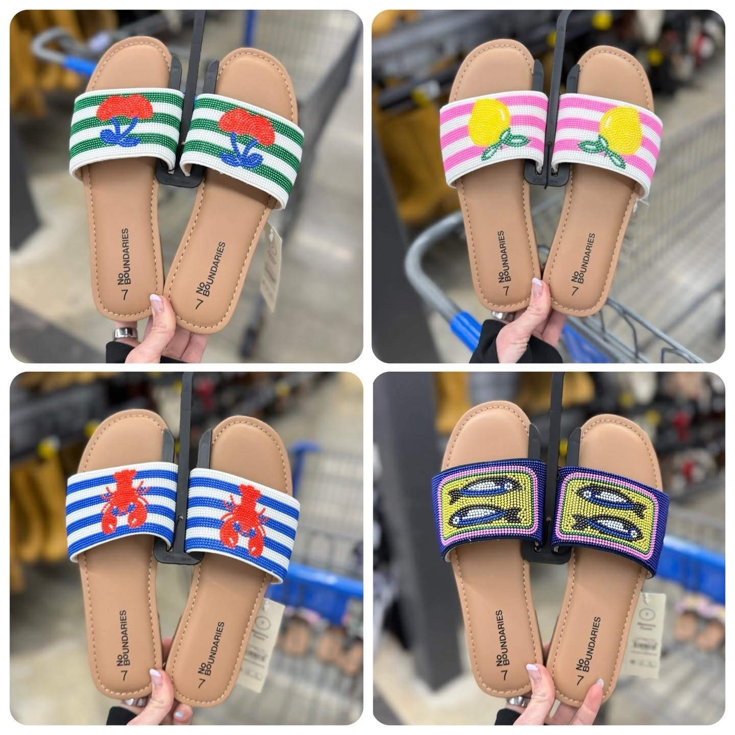 Obsessed with these beaded sandals!