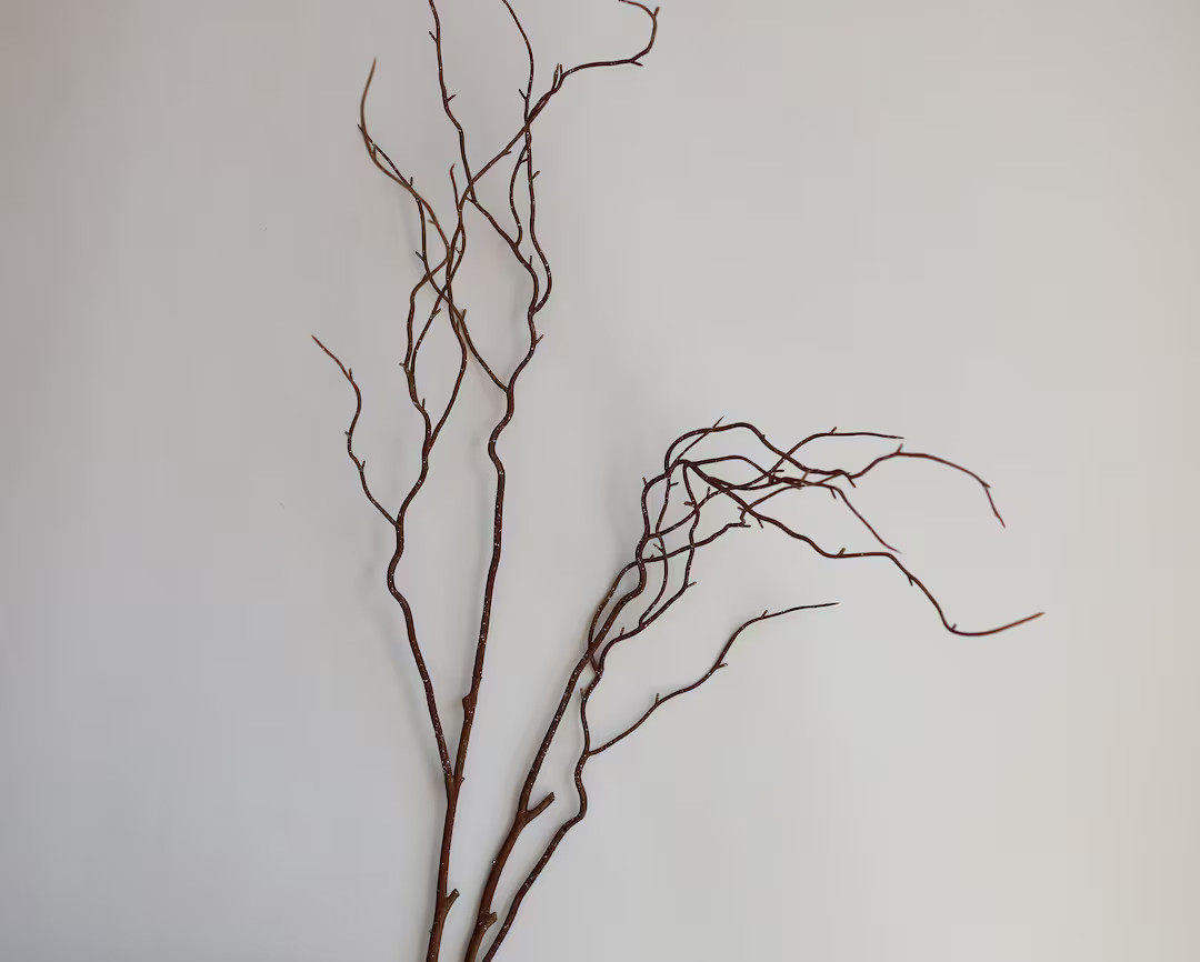 39 Fake Wood Branches, Artificial Branches. Faux Willow Branches, DIY Floras/wedding/home Decorat... | Etsy (US)