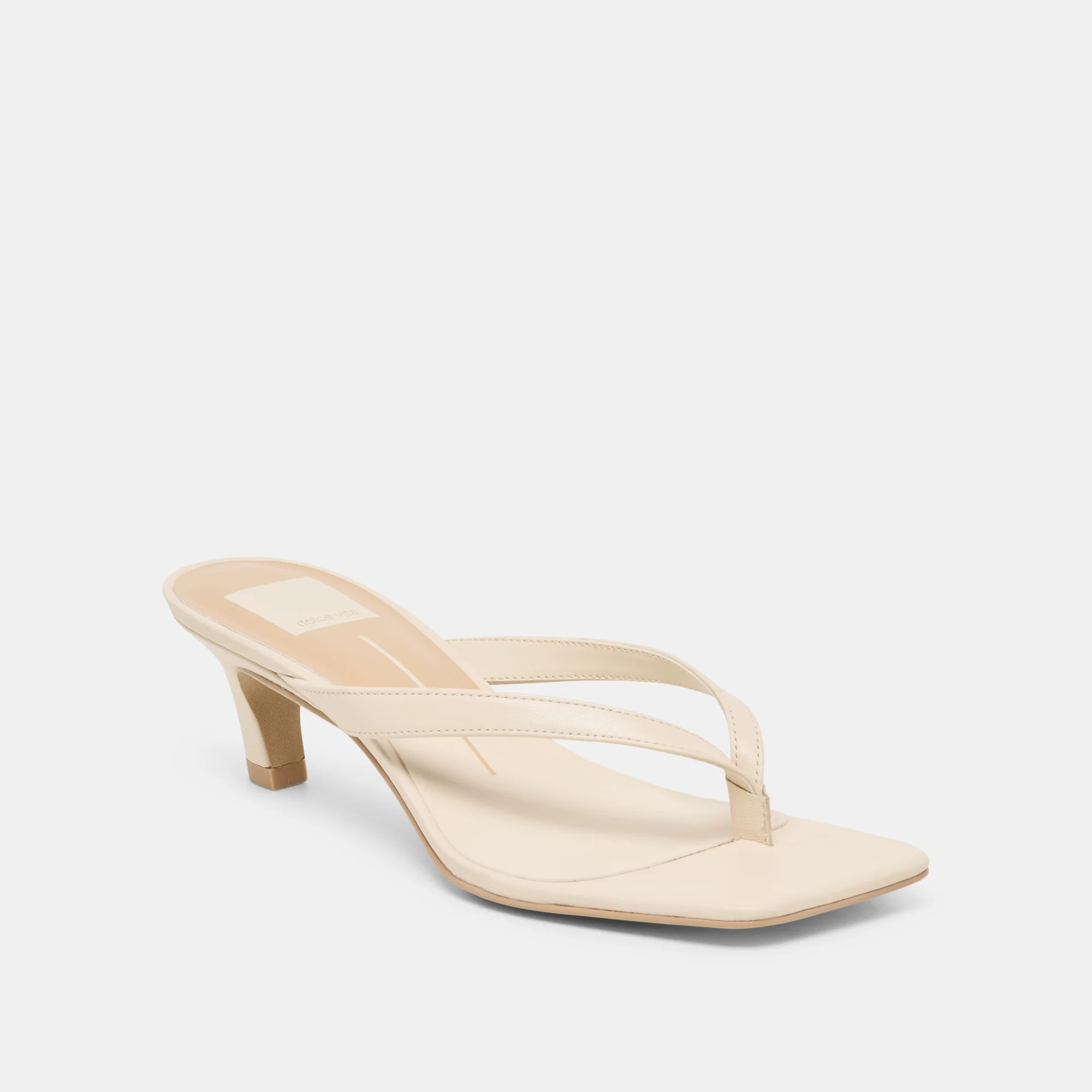 RAMIA Bone Leather Thong Heels | Dolce Vita | DolceVita.com