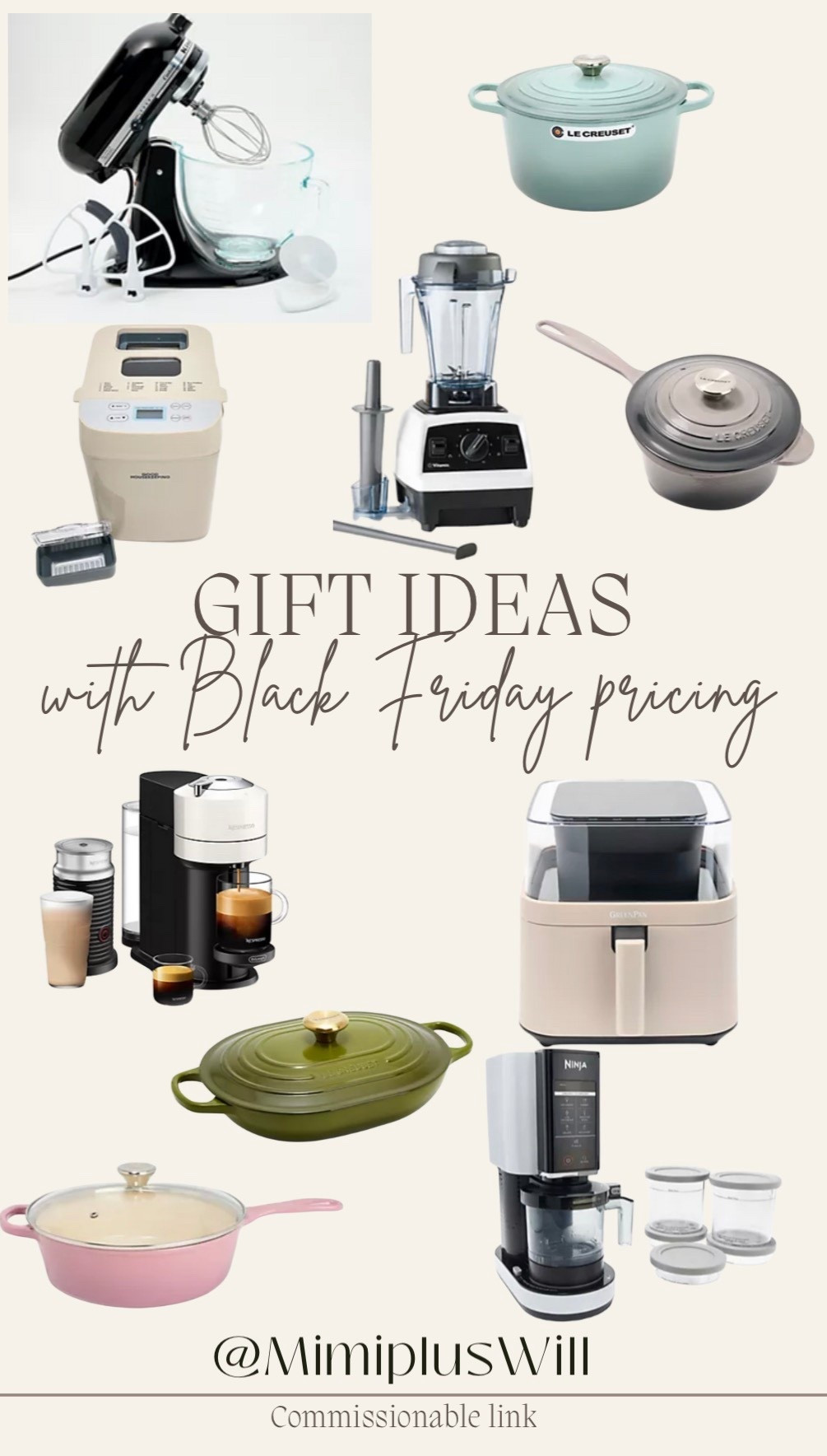 Black Friday pricing on gift ideas for parents, in-laws, or anyone that loves to be in the kitchen! 

QVC | gift ideas | ninja | sale items | kitchen | gift guide | Christmas gift 
Follow @mimipluswill for more! 

#LTKHoliday #LTKSeasonal #LTKGiftGuide