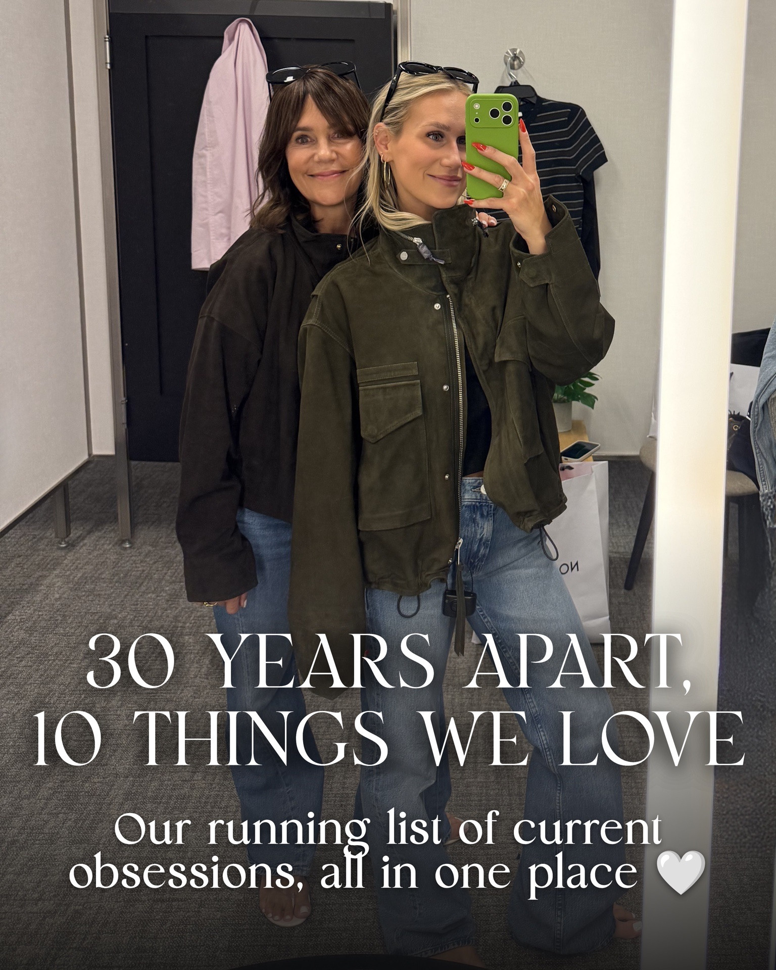 48 hours into the Nordstrom Anniversary Sale … and here’s what’s actually worth it! 🤍

Comment LOVE and we’ll send you a message with the details 🌟

There’s something nobody tells you about having a daughter who becomes your best friend …🤍🤍 

You start sharing everything.

The restaurants, the trips, the style finds, the home decor obsessions, the beauty essentials. And apparently … the exact same shopping cart! 

She’s 29. I’m 60. And we genuinely cannot stop buying the same things!! 

I used to think style and beauty were for someone younger. I was wrong. I feel better and look better at 60 than I ever did at 35. And having a daughter who picked up on everything- she always says “I got it from my mama.” You’re welcome sweetie! 💕

These 10 things? We both swear by them. No gatekeeping, no fluff, all real winners. 

This is our mother-daughter edit of the Nordstrom Anniversary! 
 
mother daughter style, ageless beauty, over 60 and thriving, beauty over 60, skincare for women, mom daughter duo, multigenerational style, women over 60, beauty must haves, affordable luxury, everyday luxury, women’s wellness, skincare routine, beauty finds, mom must haves, anti aging skincare, style over 60, timeless style, mother daughter bond, girls who don’t gatekeep

#LTKSaleAlert #LTKOver40 #LTKdayinmylife