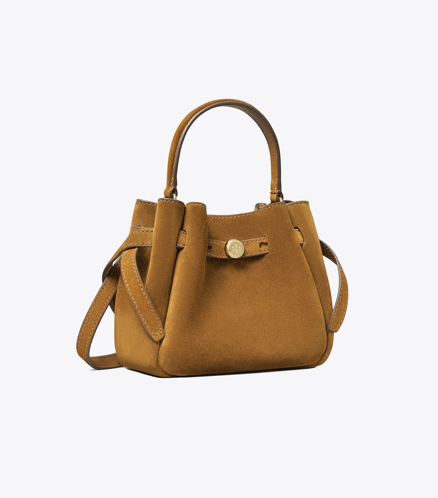 MINI ROMY SUEDE BUCKET BAG | Tory Burch (US)