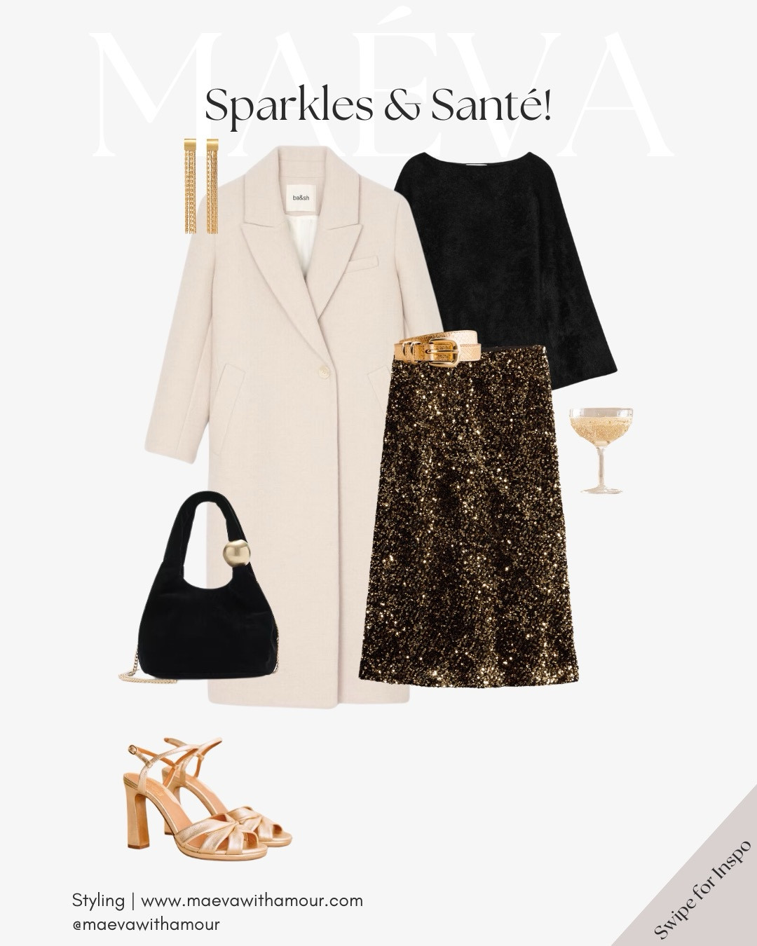 Santé! Celebrate the season in style!✨ Featuring pearls, sequins, and timeless coats - these looks are perfect for all your festive gatherings! Which look would you wear to toast the season? 🥂✨

❤️ Adore these looks? Comment SHOP to receive a DM with the link or head to the link in bio to shop the looks & more!

👉 Save this look for inspiration and follow for more style ideas! 

✨ Discover French-inspired style and chic wardrobe tips daily, designed to elevate your everyday fashion!

With Amour, M.

#LTKHoliday #LTKSeasonal #LTKParties