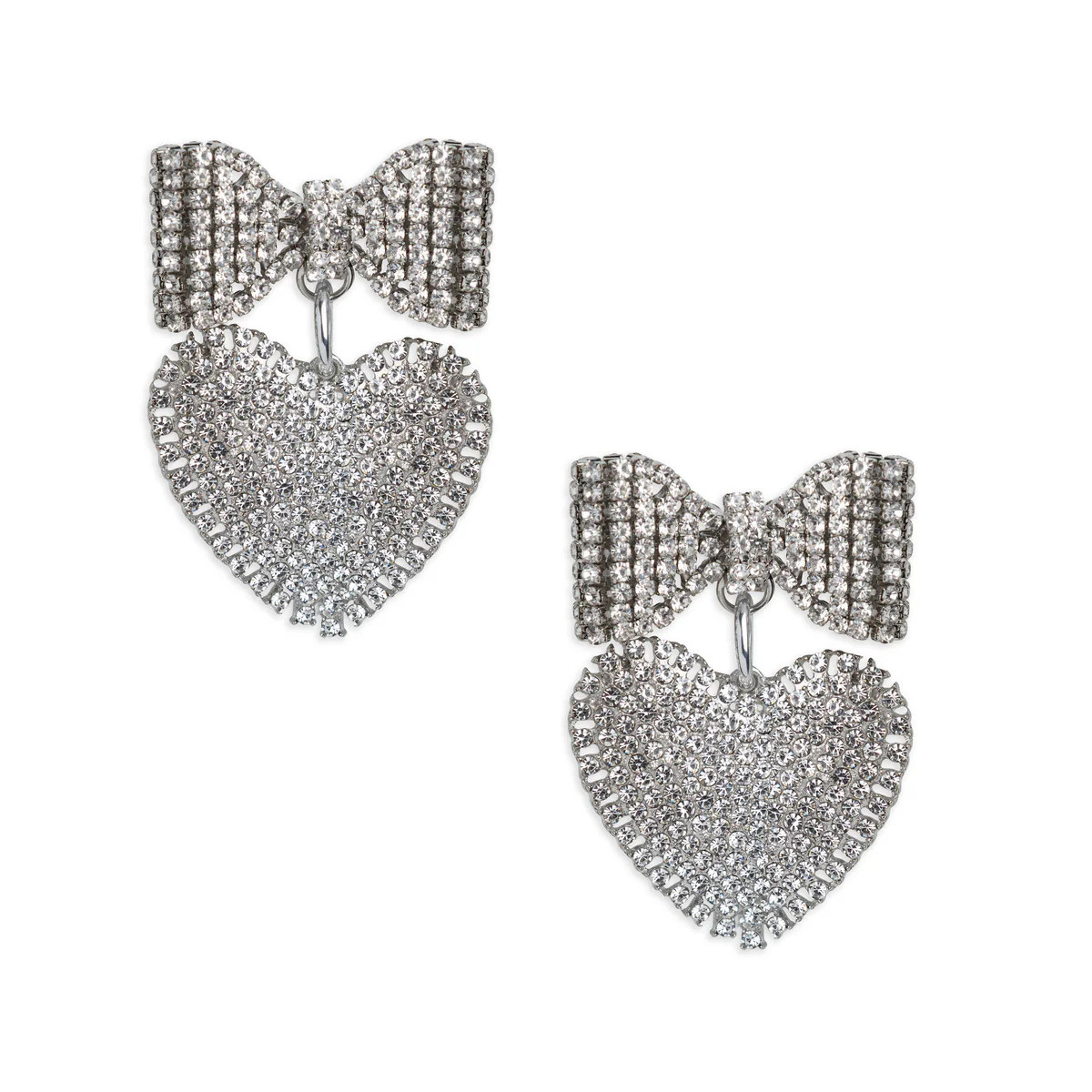 Rhinestone Bow Heart | Neely Phelan