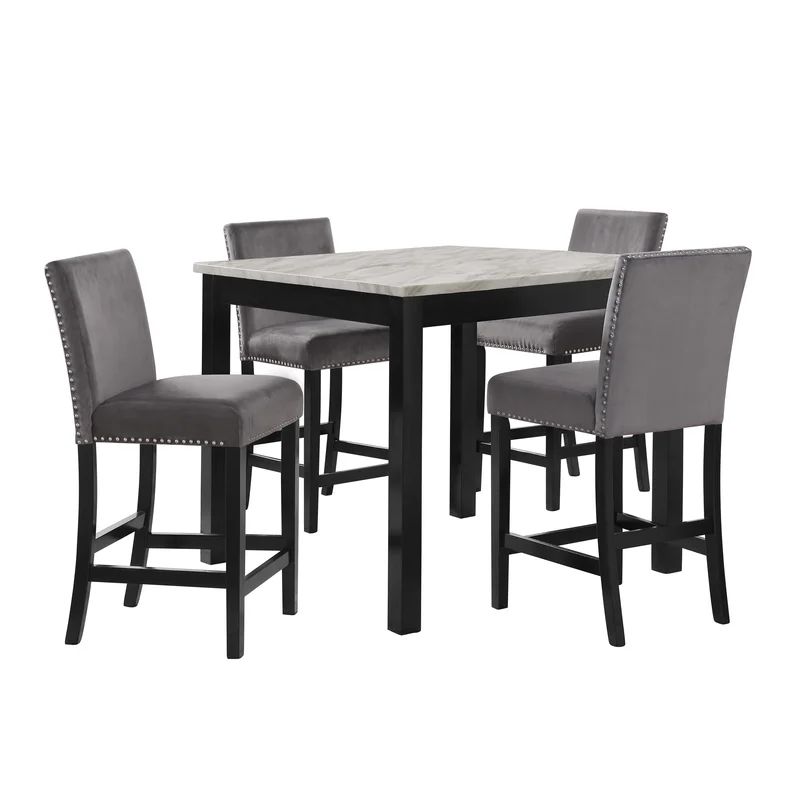 Quirke 4 - Person Counter Height Dining Set | Wayfair North America