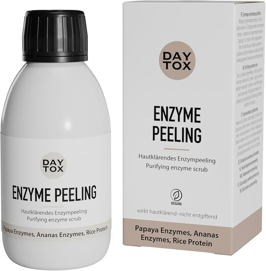 DAYTOX Enzympeeling Pulver für das Gesicht 35g - Vegan, Ohne Silikone, Made in Germany, DAYTOX -... | Amazon (DE)