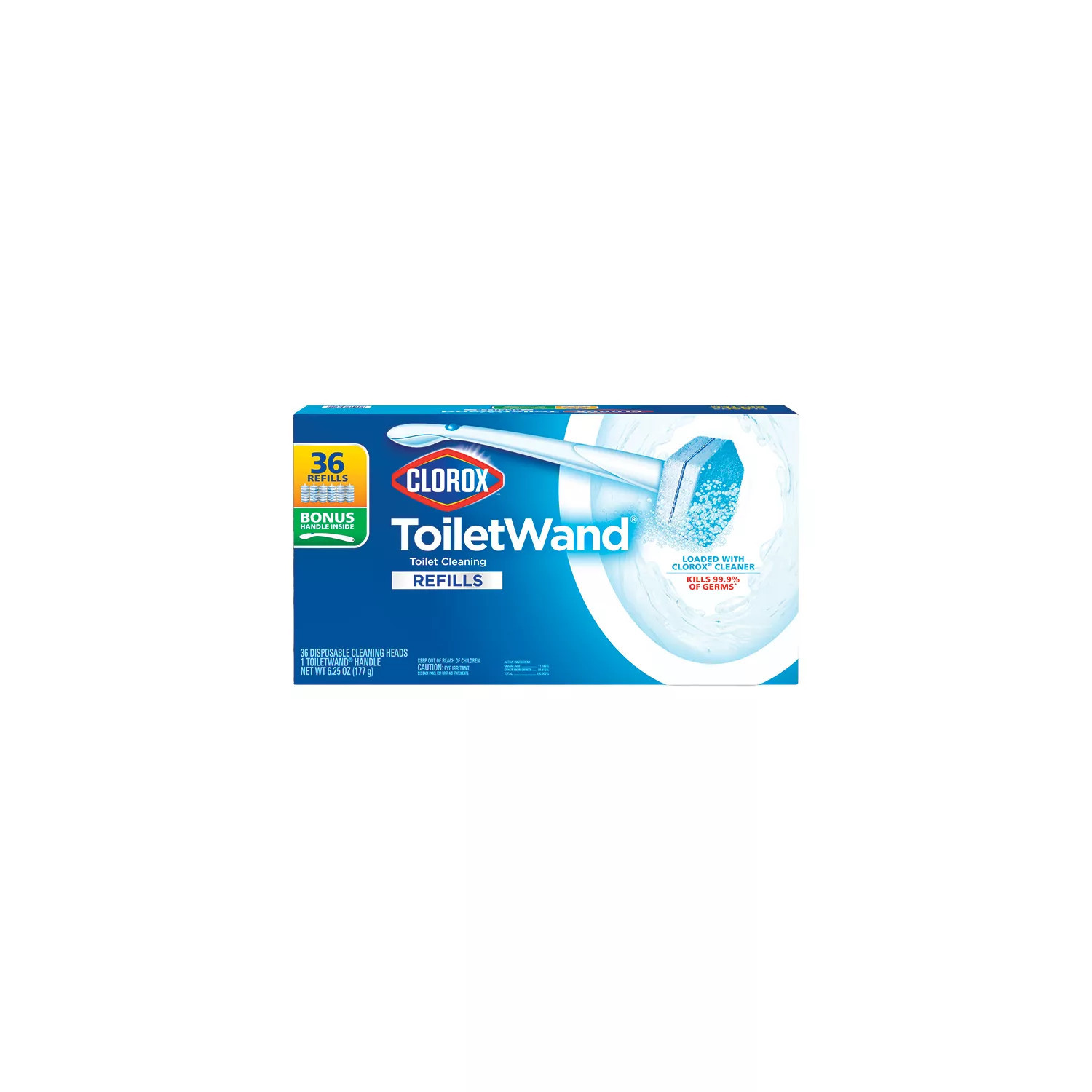Clorox ToiletWand Toilet Bowl Cleaner Kit, 1 ToiletWand + 36 Refills | Sam's Club
