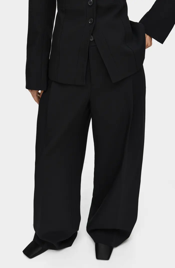 ALIGNE Genevieve Wool Blend Wide Leg Pants | Nordstrom | Nordstrom