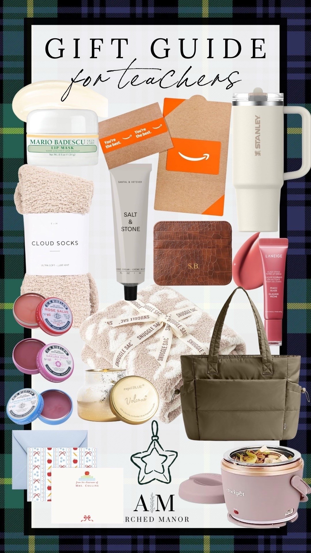 Putting together my favorite gift ideas for the teachers who do so much all year long! Sweet, thoughtful finds that show your appreciation and add a little holiday cheer.
#GiftGuide #TeacherGifts #HolidayGifts #GiftsForTeachers #ThoughtfulGifts #HolidayInspiration #GiftIdeas #LTKFinds #GiftInspo #SeasonOfGiving #MeaningfulGifts #ChristmasGifts 

#LTKGiftGuide #LTKHoliday #LTKSeasonal