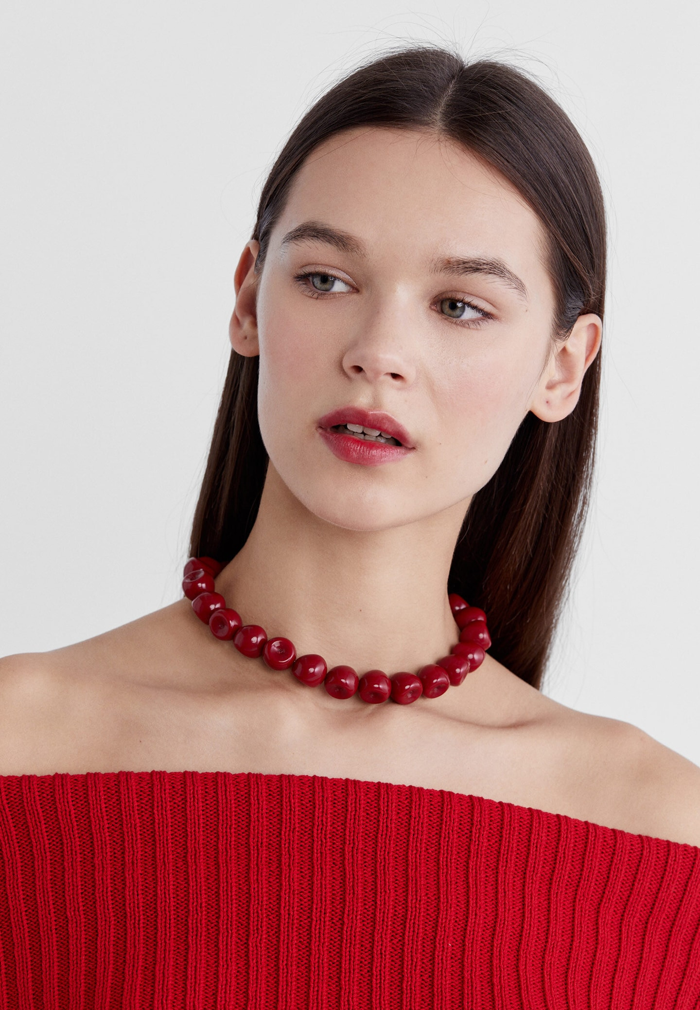 Cherry necklace | Stradivarius (UK)
