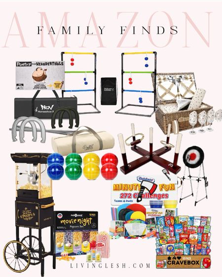 Family Finds | Amazon Family | Family Activities | Family day | Yard Games | Movie Night

#LTKHoliday #LTKGiftGuide #LTKfamily