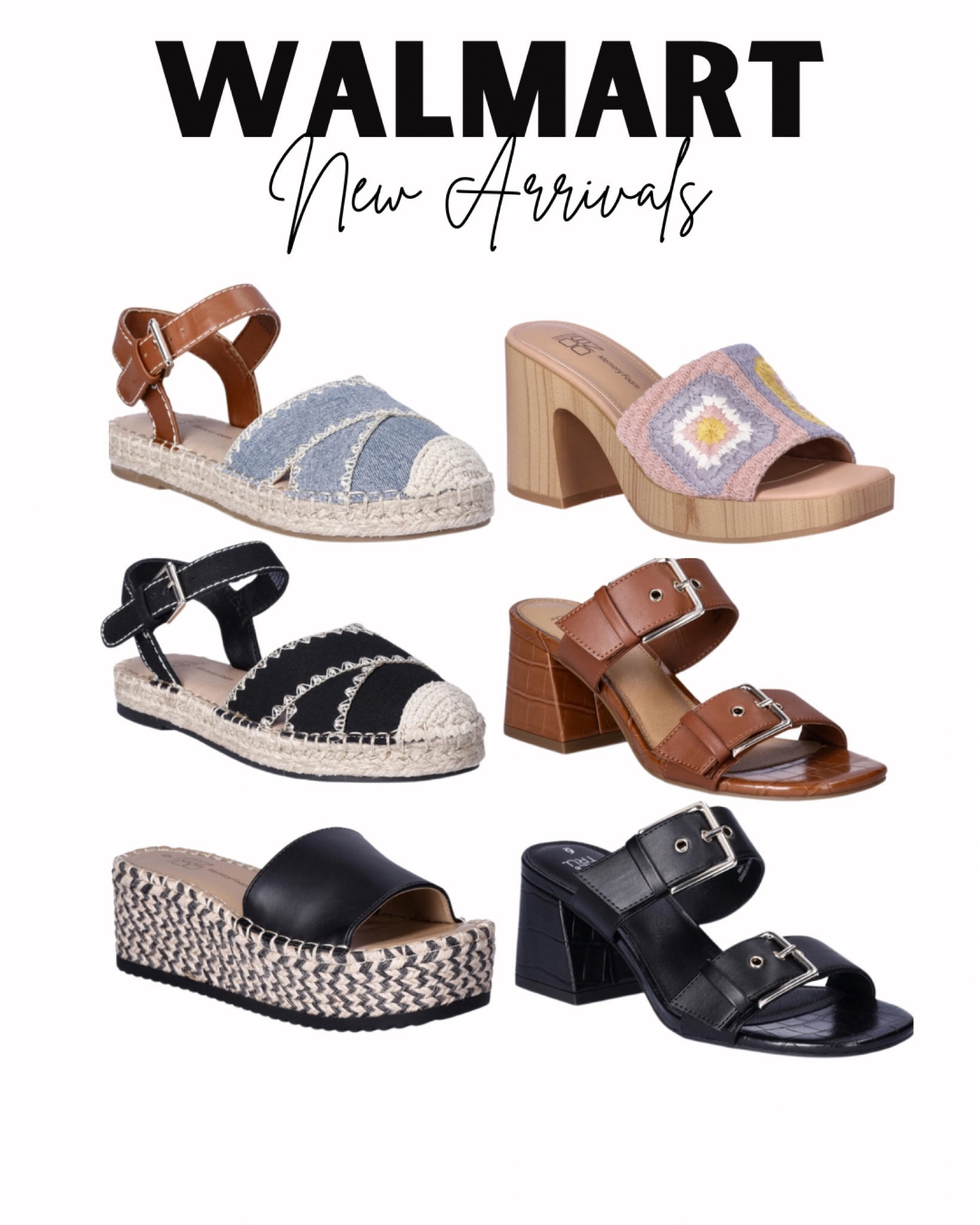 New spring shoes from Walmart






Walmart. Walmart fashion. Walmart style. Walmart finds. Walmart new arrivals. Spring fashion. Spring style. Spring sandals. Wedges. Espadrille. 